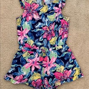 Girls Lilly Pulitzer Romper Size XL EXCELLENT